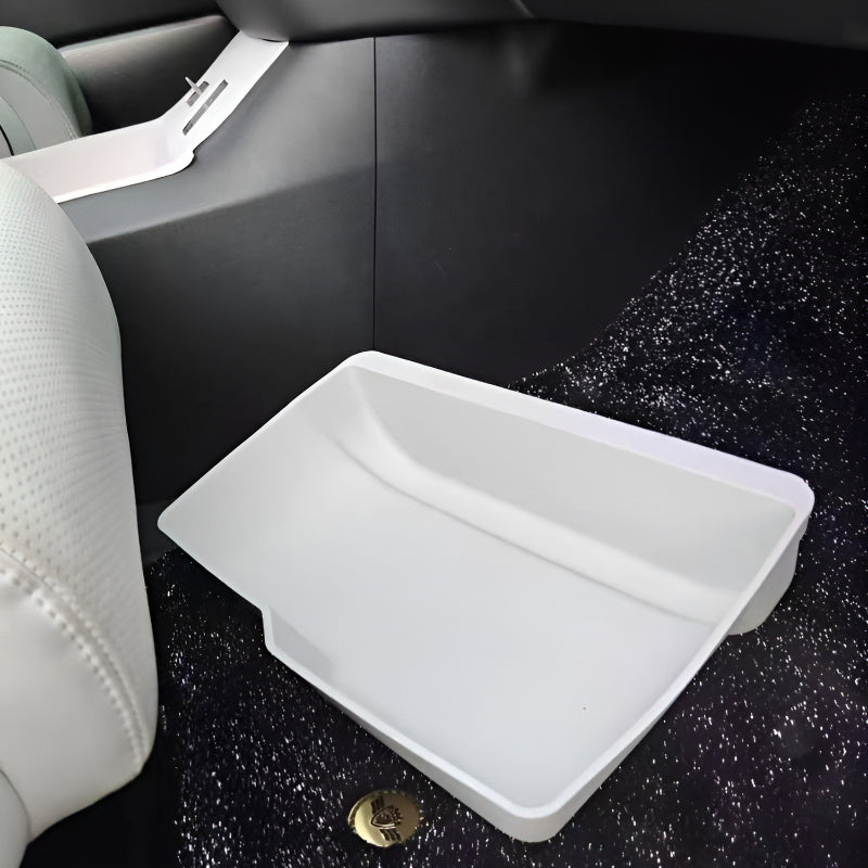 XPeng X9 under-seat storage box  Imposing gray custom fit organizer 