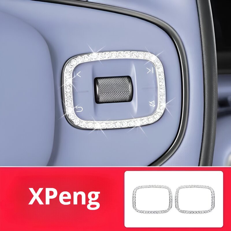 XPENG Crystal Emblem Overlay