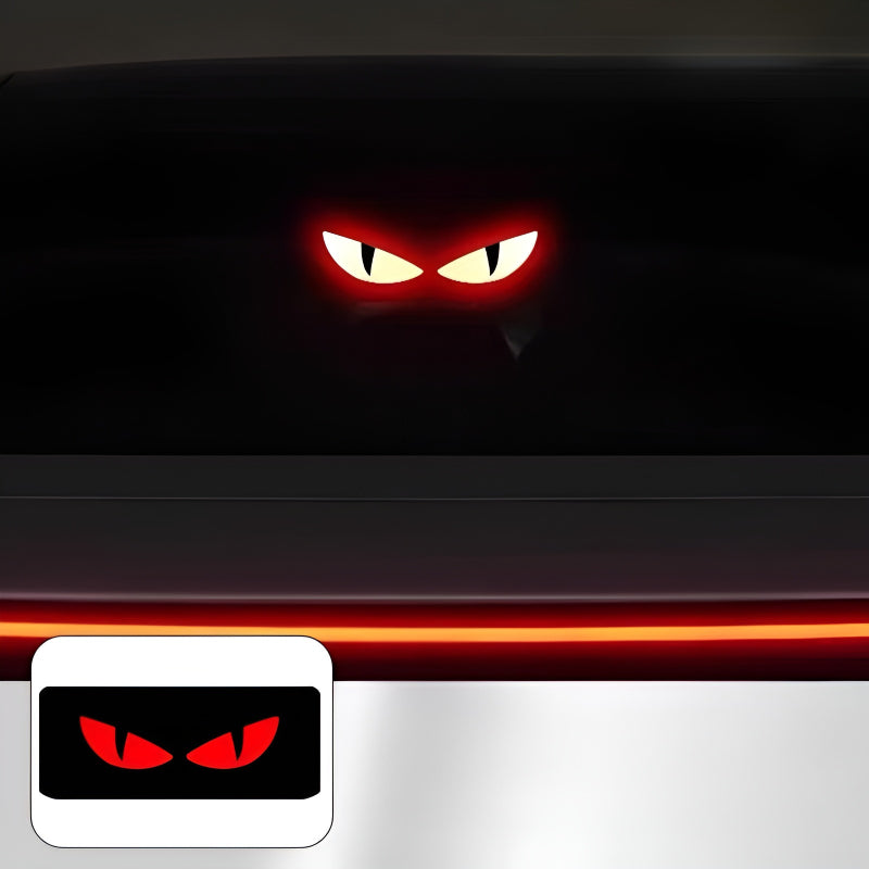  XPeng P7 Brake Light Decal Devil's Eye Style 