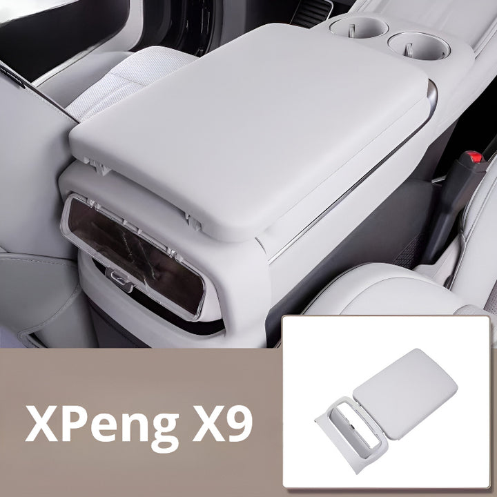 24-26 XPeng X9 Extended Range/Pure Electric Version Armrest Box Heightened Storage Box