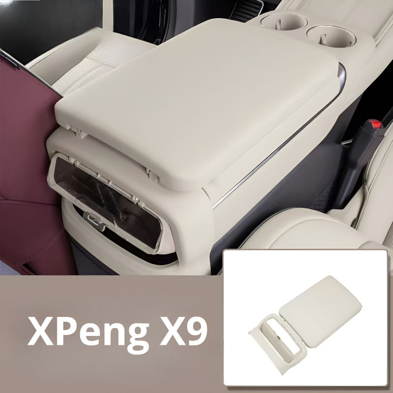 24-26 XPeng X9 Extended Range/Pure Electric Version Armrest Box Heightened Storage Box