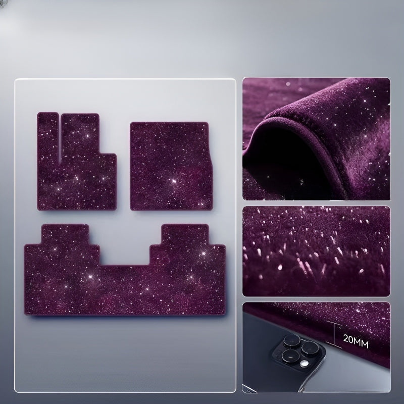  XPENG star carpet foot mats surface 