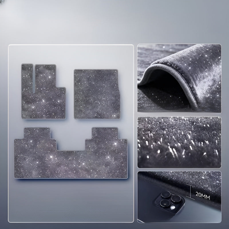 XPENG foot mats color options  gray