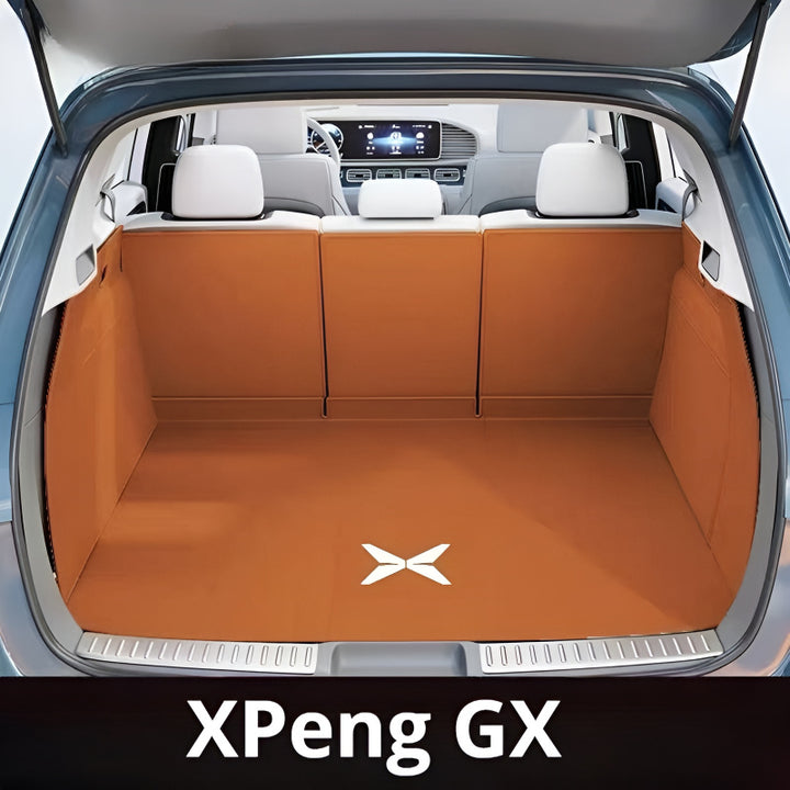  XPeng GX trunk mat brown
