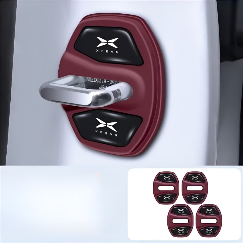  XPeng GX door lock protection cover red 