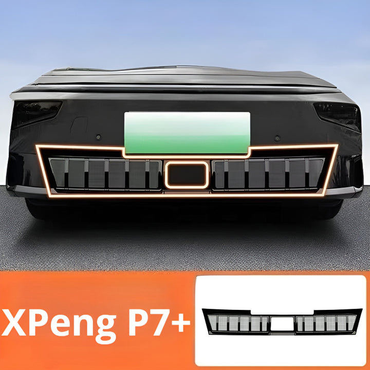 Stainless steel mesh grille guard for Xpeng P7+