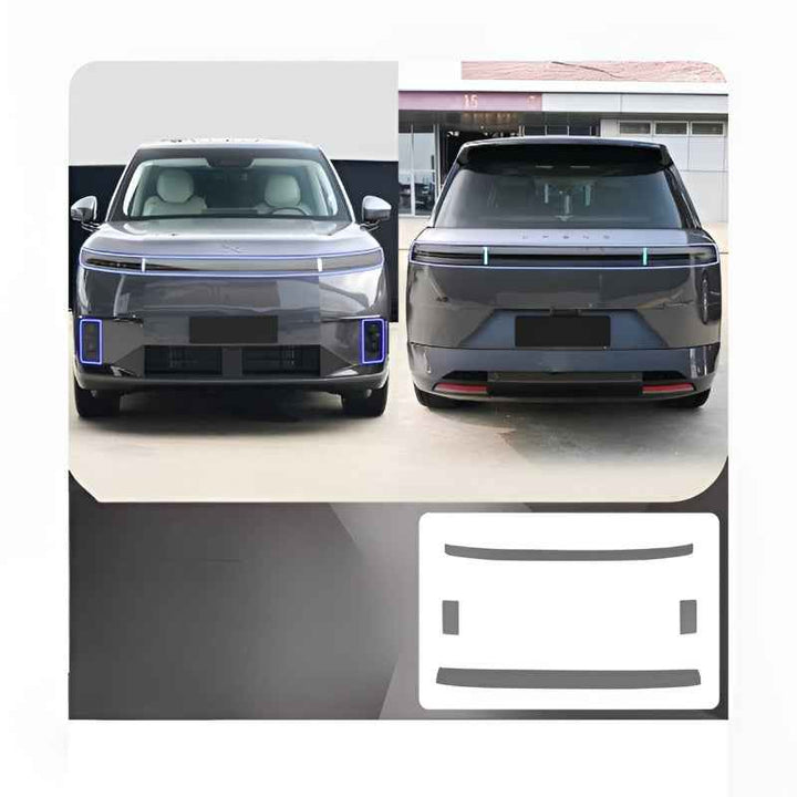 XPeng GX Transparent or Smoked Black Protective Film （4pcs)