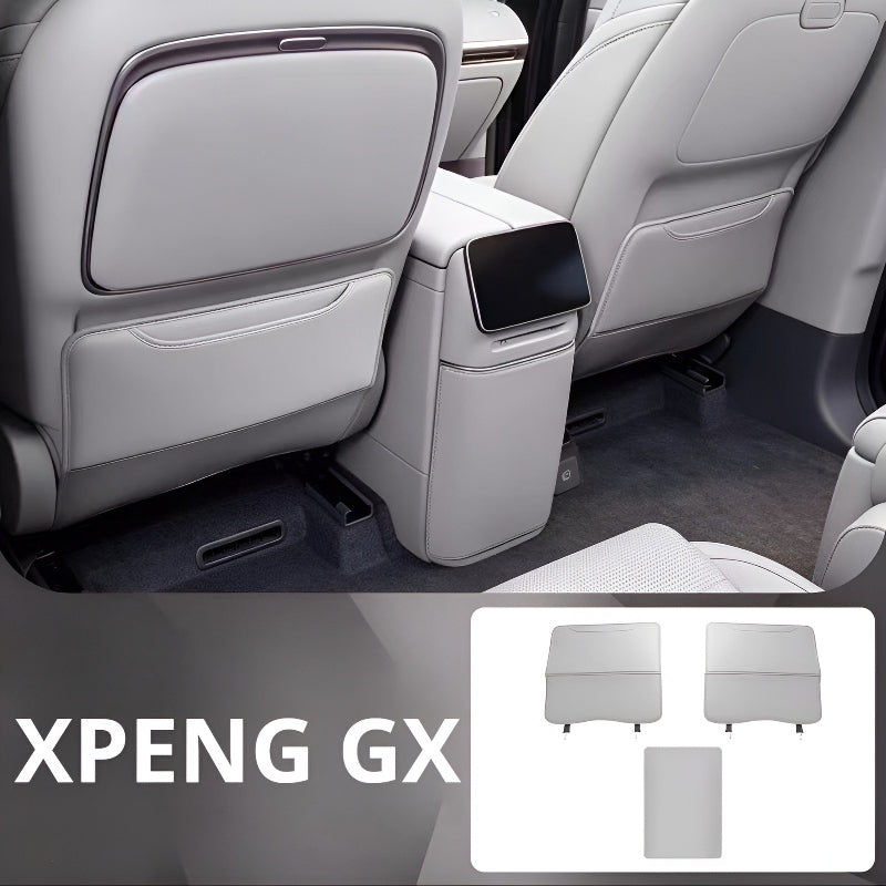 XPENG GX Seat Back Protector Mats (3 PCS) Dawn White