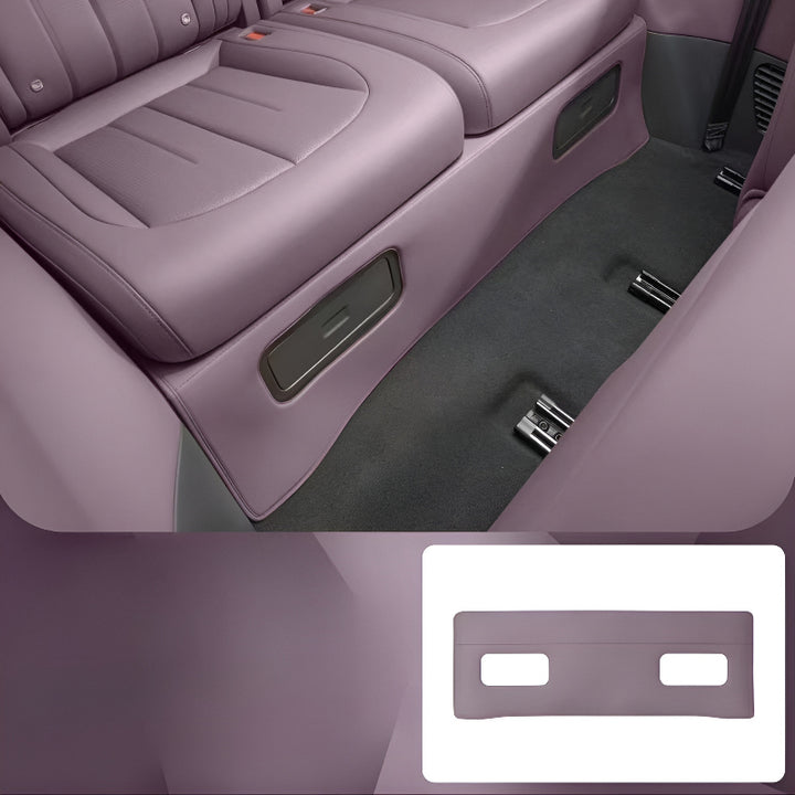 XPENG GX Rear Under-Seat Anti-Kick Mats Purple Forest Mist
