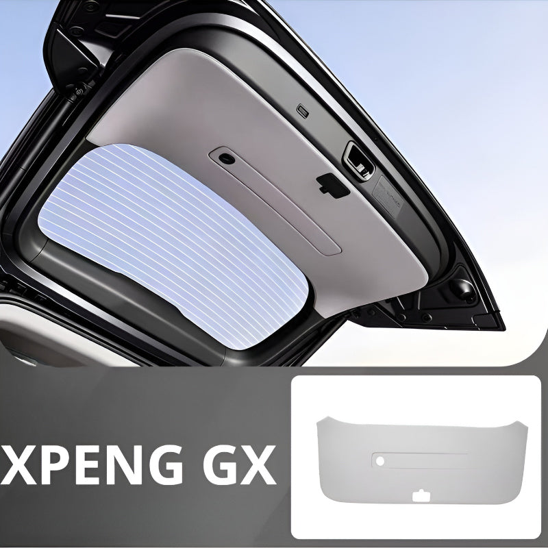 Rear Trunk Tailgate Mat for XPENG GX Dawn White