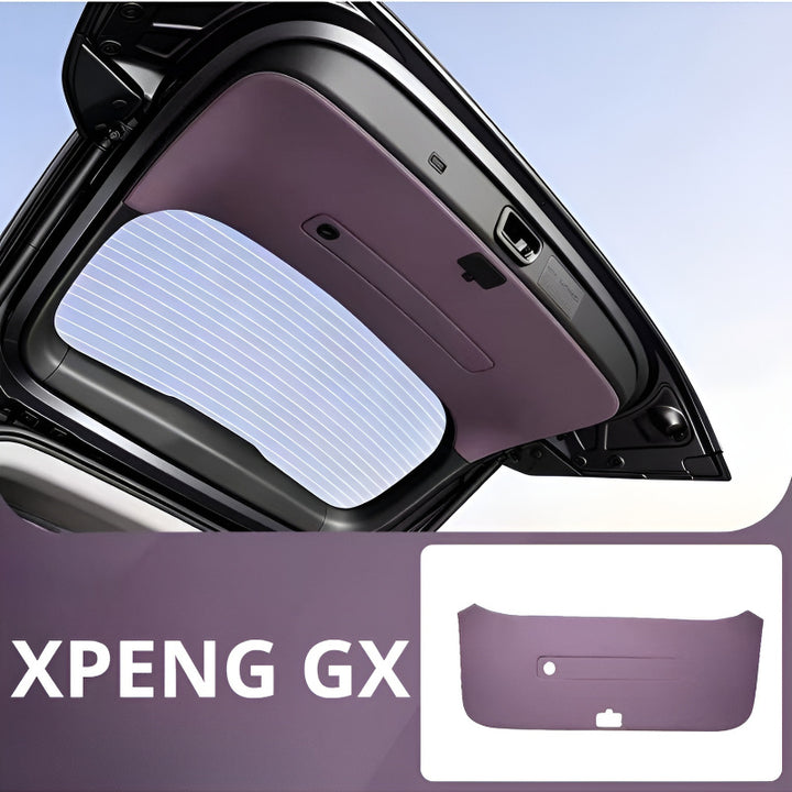 Rear Trunk Tailgate Mat for XPENG GX Purple Forest Mist