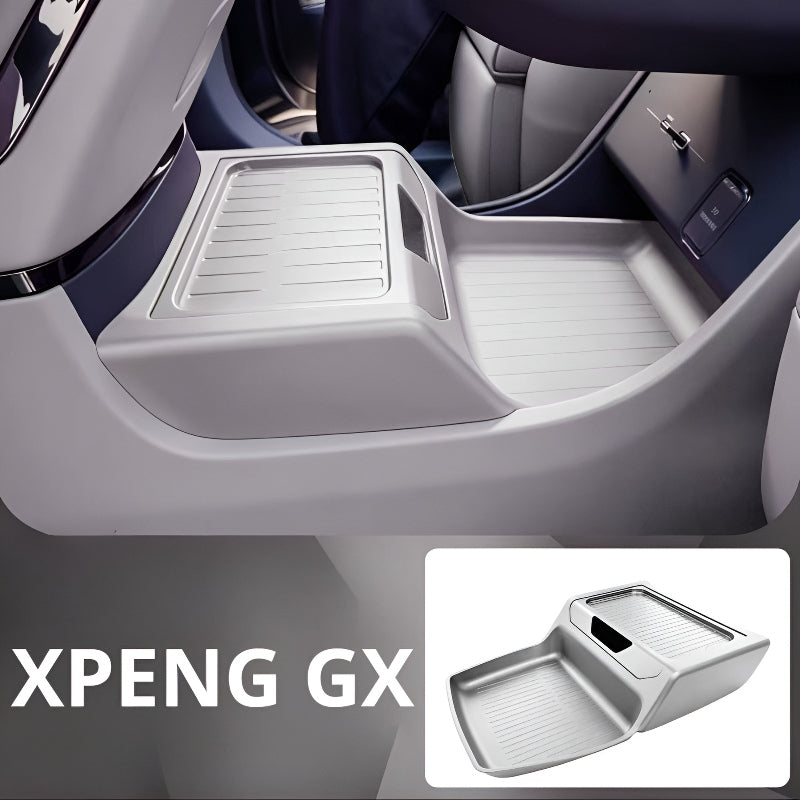XPENG GX Lower Console Organizer Tray Dawn White