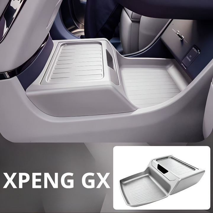 XPENG GX Lower Console Organizer Tray Dawn White