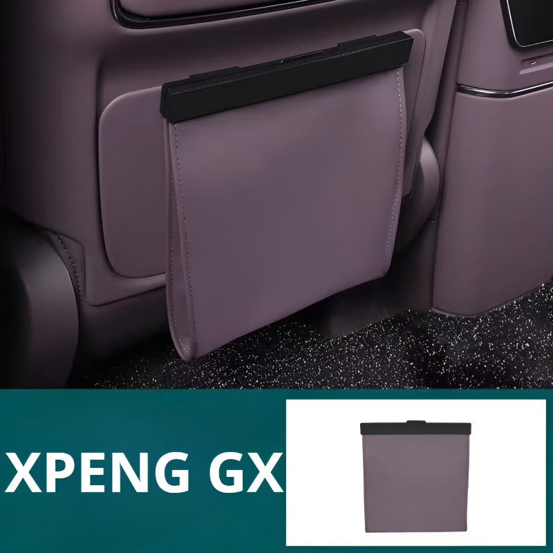 Car Trash Can for XPENG GX Purple Forest Mist
