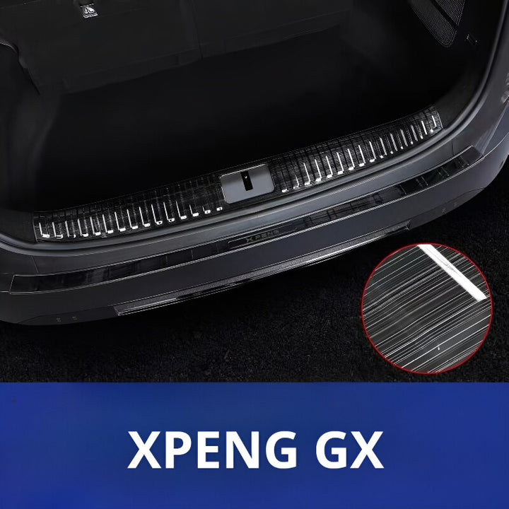 XPENG GX Trunk Guard Protector - Inner & Outer Protection Solution Black Titanium