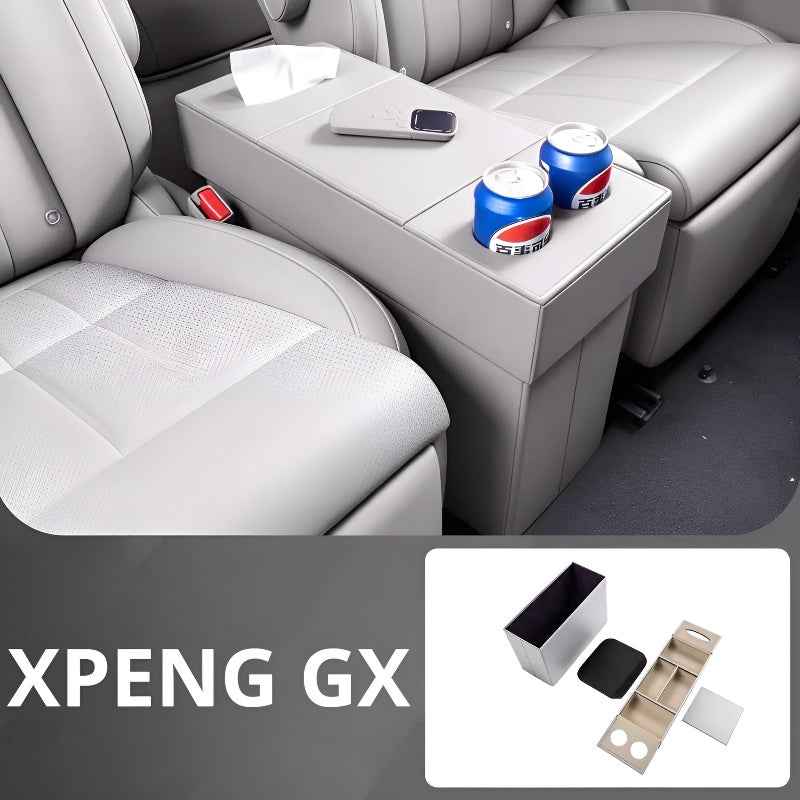 XPENG GX Second Row Aisle Organizer Dawn White