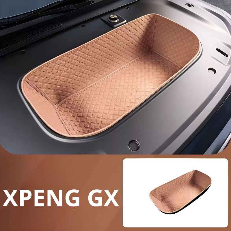 XPENG GX Front Trunk Protective Mat Platinum Brown