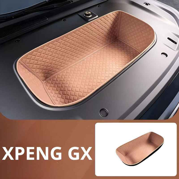 XPENG GX Front Trunk Protective Mat Platinum Brown