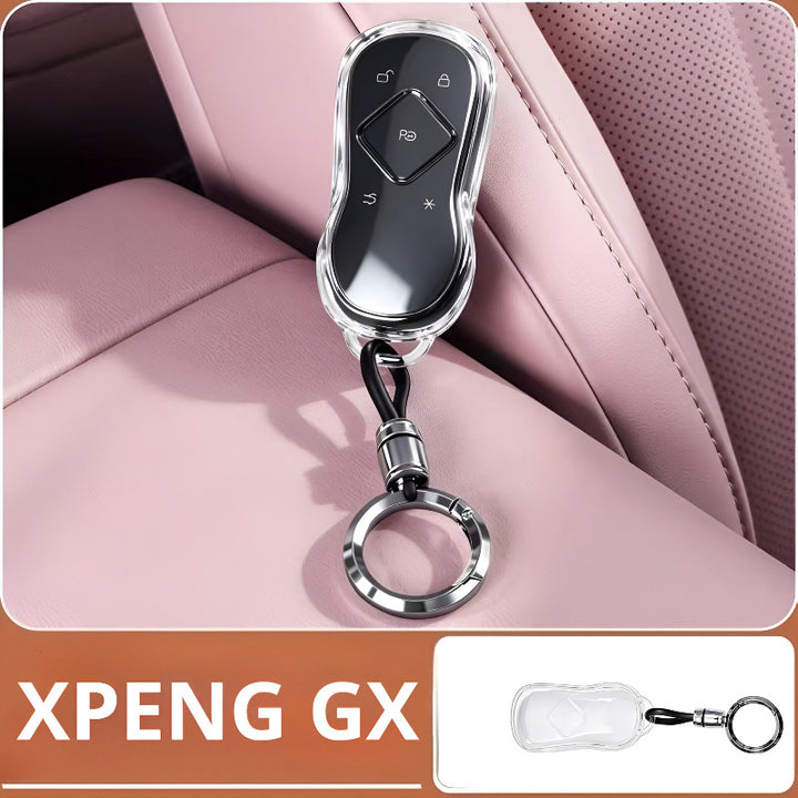 XPENG GX Car Key Case Transparent Style