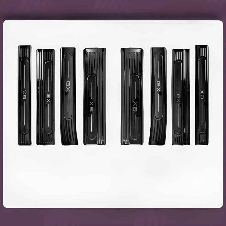 XPENG GX Door Sill Protection Strips - 8 PCS Front & Rear Set Black Titanium