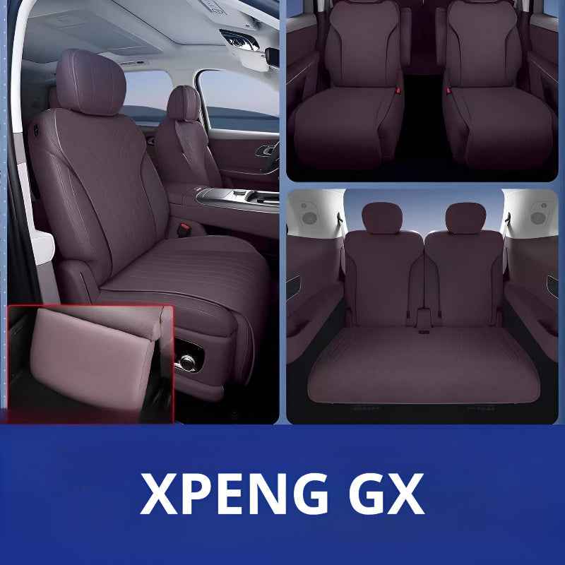 XPENG GX Vegan Leather Seat Cushion Purple Forest Mist