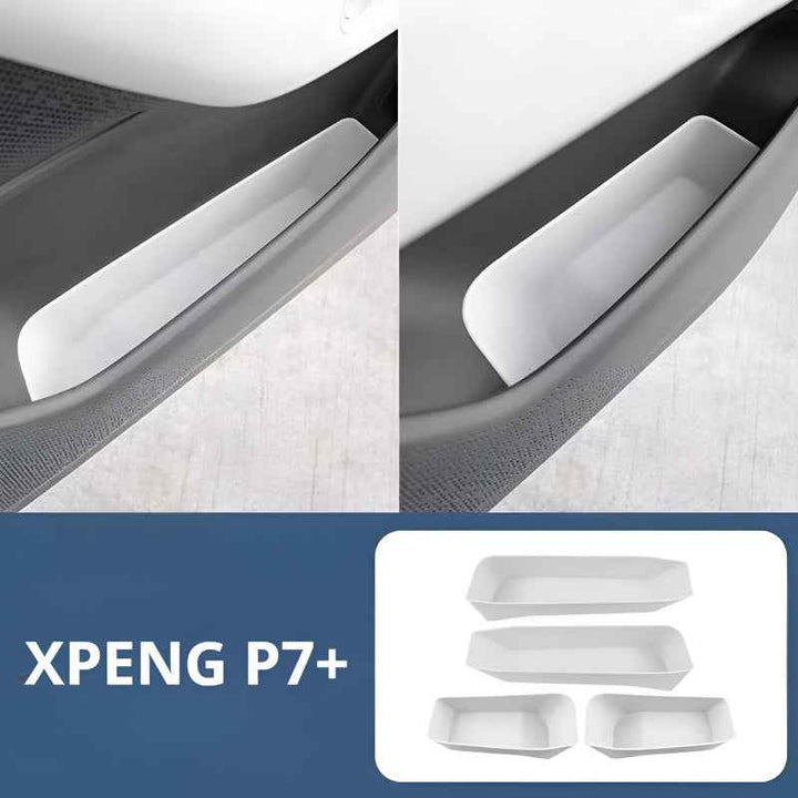Car Door Storage Box for XPENG P7+ Gray Dignity