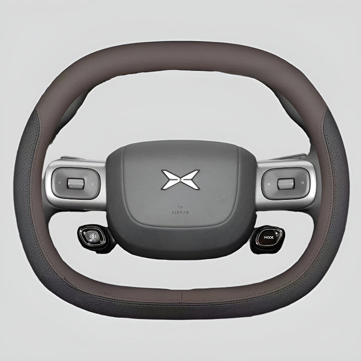 Steering Wheel Cover for XPENG L03 Dark Brown