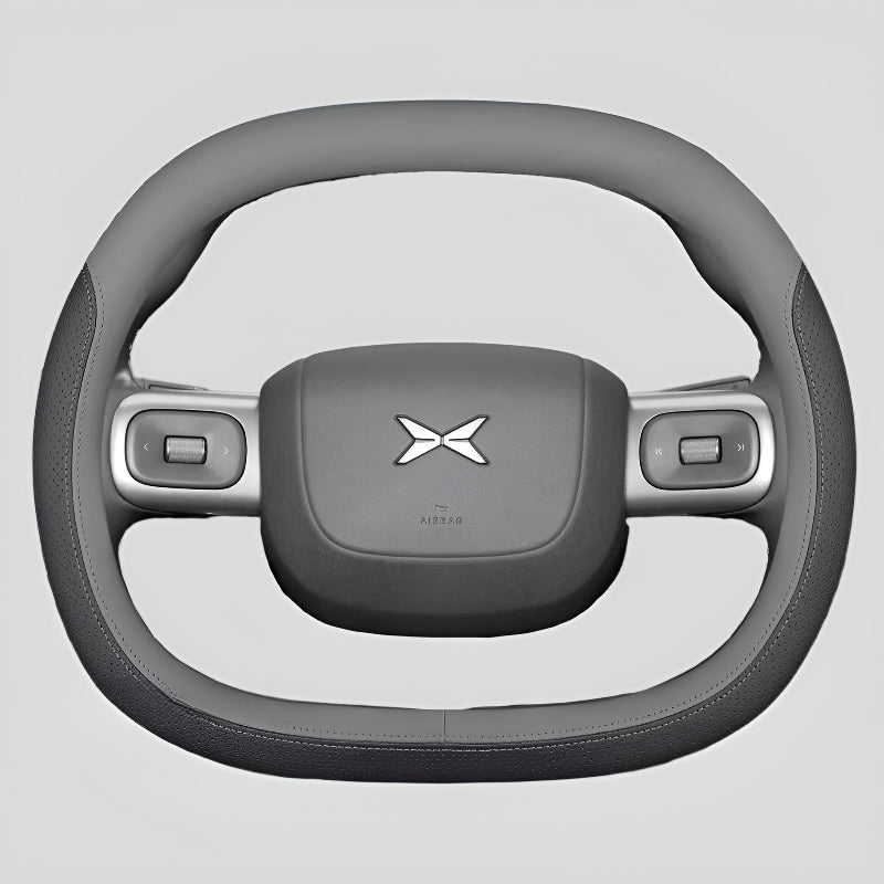  Steering Wheel Cover for XPENG L03 Black + Space Gray