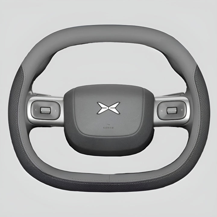  Steering Wheel Cover for XPENG L03 Black + Space Gray
