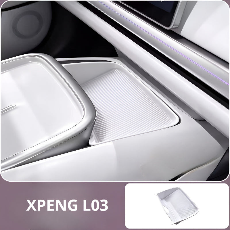 XPENG L03 Center Console Mid-Layer Silicone Pad Gray Dignity