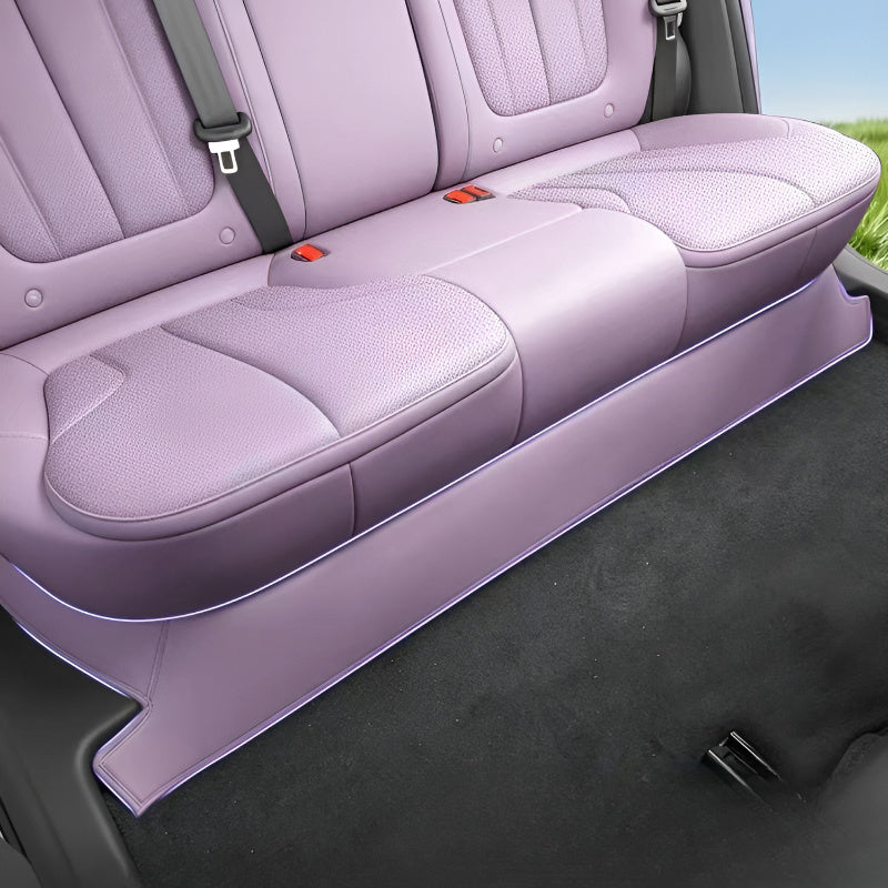 XPENG L03 Rear Under-Seat Anti-Kick Mats | Leather Custom Fit