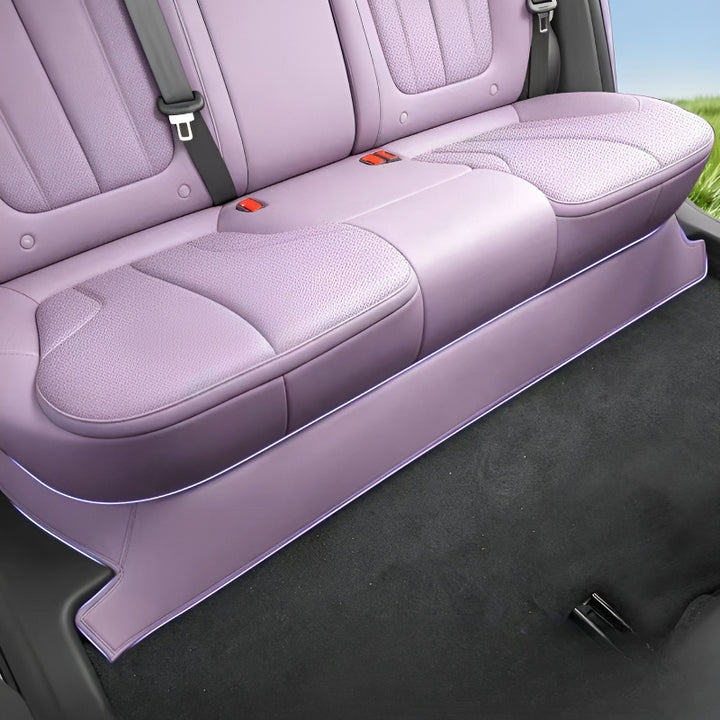XPENG L03 Rear Under-Seat Anti-Kick Mats | Leather Custom Fit