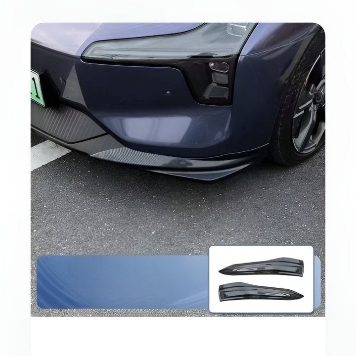 XPENG MONA M03 Front Bumper Corner Guard (2-Pack) Carbon Fiber Pattern