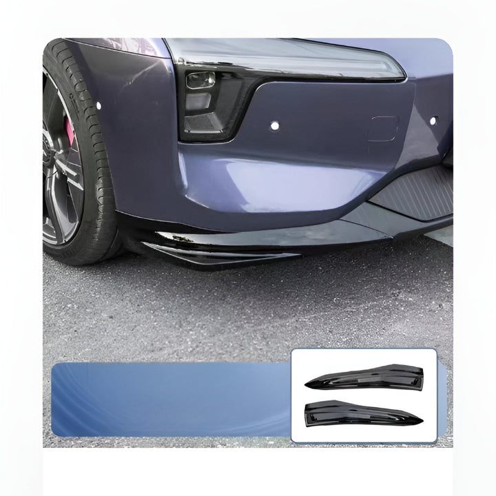 XPENG MONA M03 Front Bumper Corner Guard (2-Pack) Glossy Black
