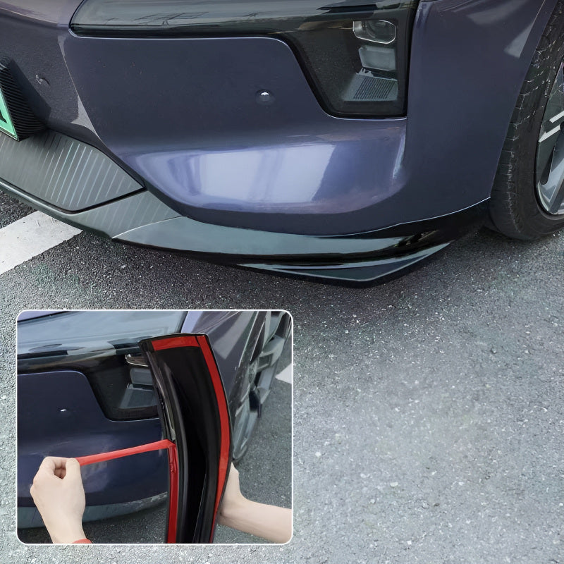 XPENG MONA M03 Front Bumper Corner Guard (2-Pack) Carbon Fiber Pattern