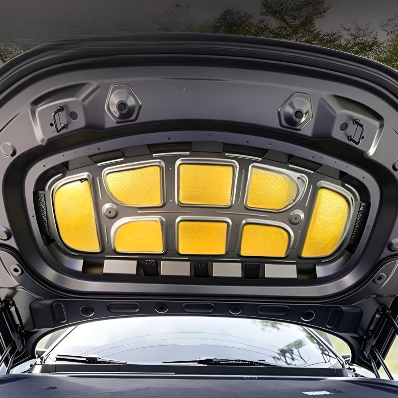 XPENG GX Front Hood Sound-Deadening Foam and Anti-Vibration Panel