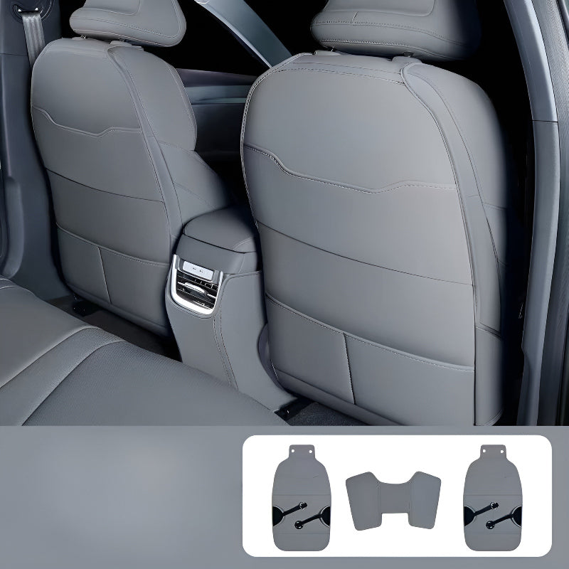 XPENG MONA M03 Seat Back Protector Mats (3 PCS) Morning Mist Gray