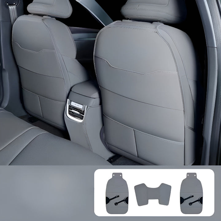 XPENG MONA M03 Seat Back Protector Mats (3 PCS) Morning Mist Gray