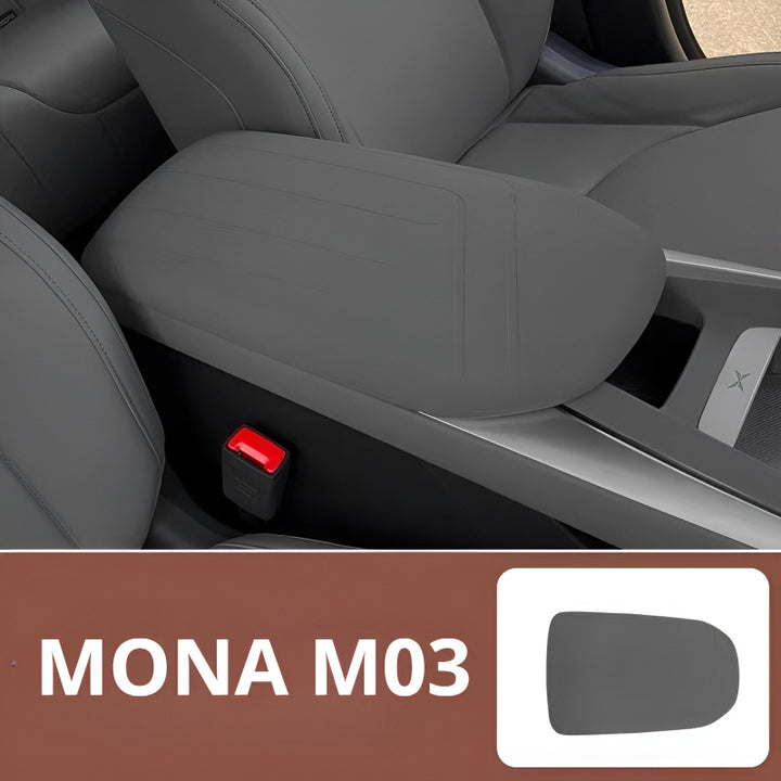 Armrest Box Protective Cover for XPENG MONA M03 24-25 The Gray Night