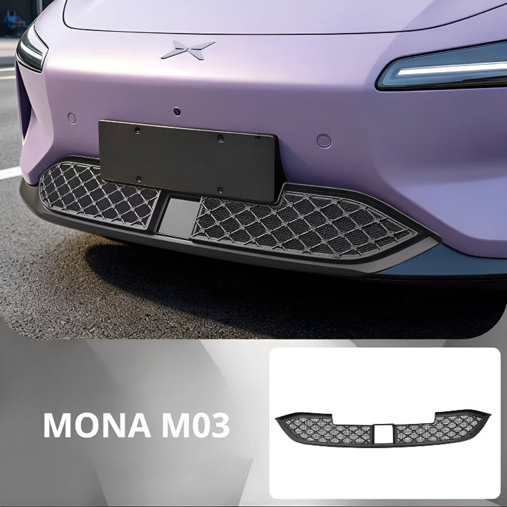  MONA M03 Front Grille Mesh Inserts Matte Black