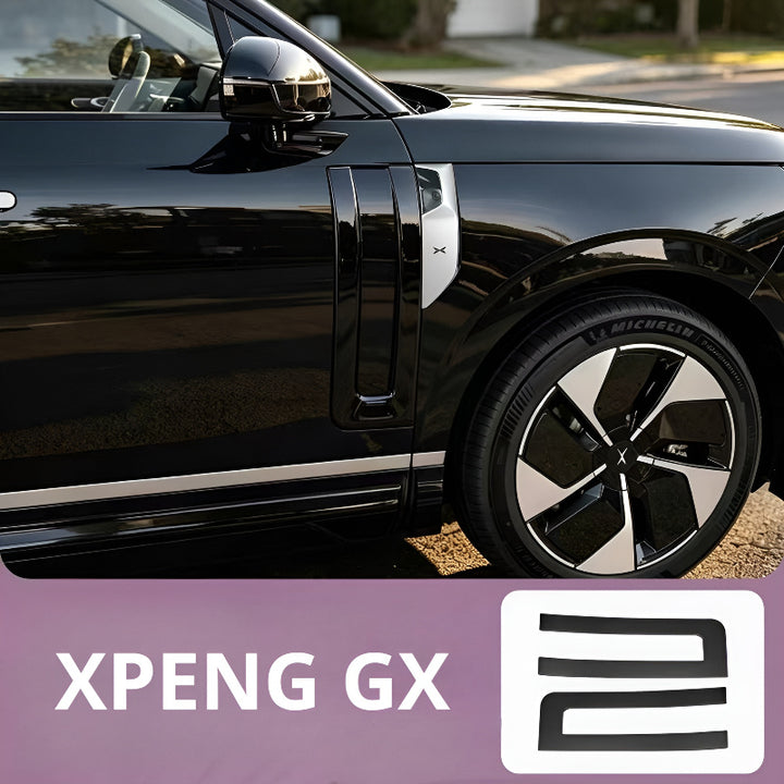 XPENG GX Side Door Trim (2 pieces) Black