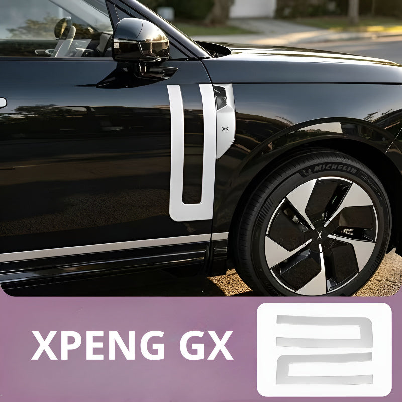 XPENG GX Side Door Trim (2 pieces) Silver