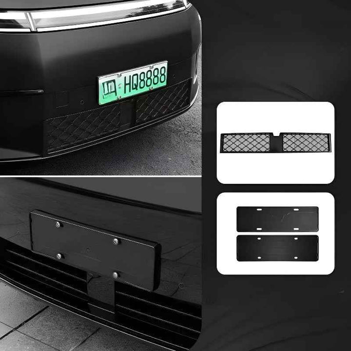 XPENG GX  Grille Proof Net and License Plate Frame (3-Piece Set)