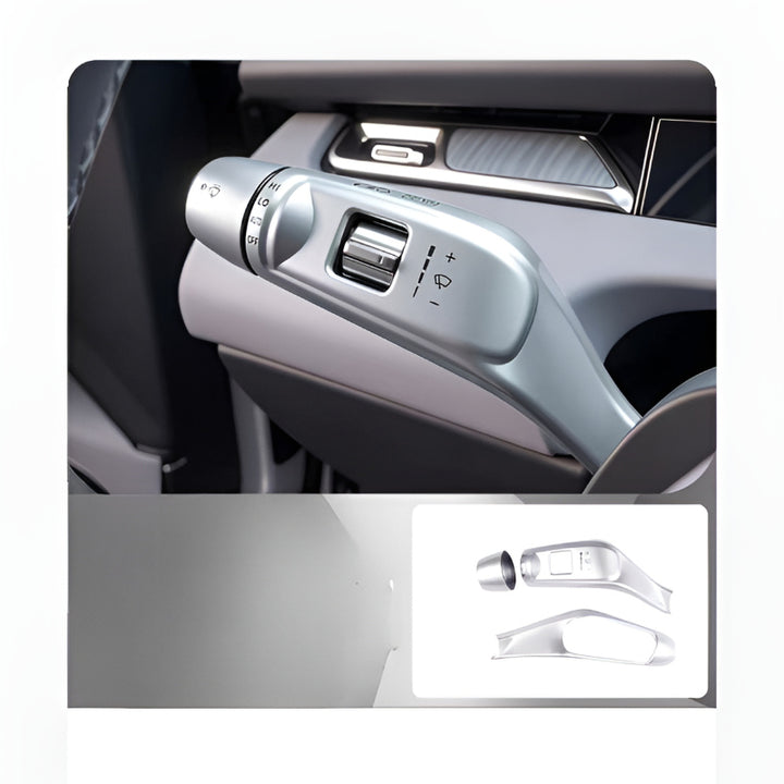 Center Console Rain Guard Cover for XPENG G7/G6/X9/P7+ Silver