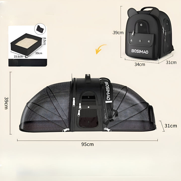 Pet Travel Bag Specific Dimensions