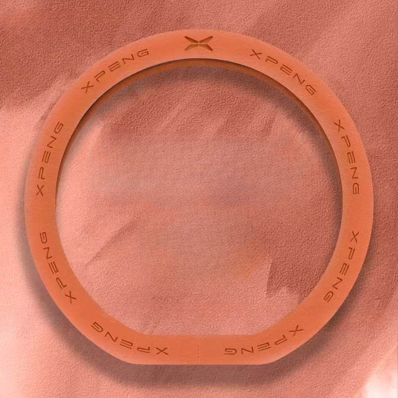 Suede Steering Wheel Cover for XPENG Type D 
