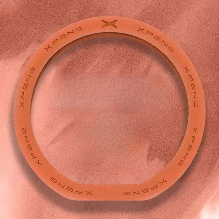 Suede Steering Wheel Cover for XPENG Type D 