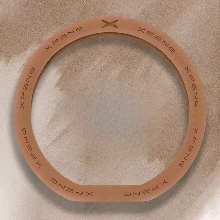 Suede Steering Wheel Cover for XPENG Type D