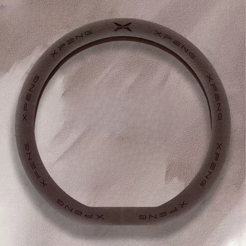 Suede Steering Wheel Cover for XPENG Type D