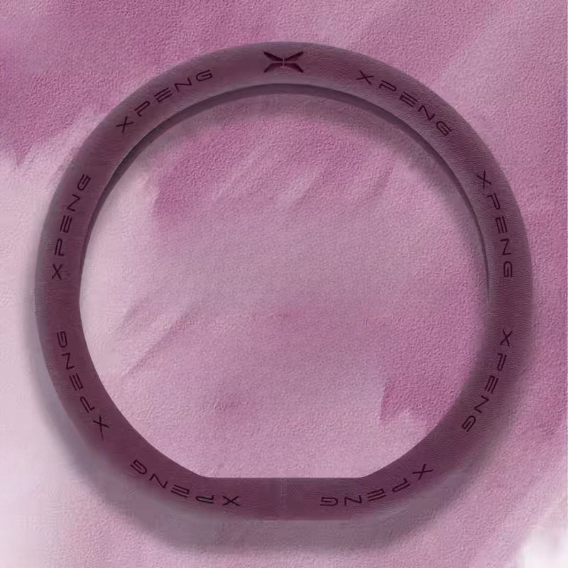 Suede Steering Wheel Cover for XPENG Type D